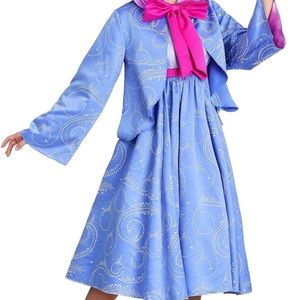 Fairy Godmother Costume Adult Cinderella Cosplay Costumes for Women (Medium)
